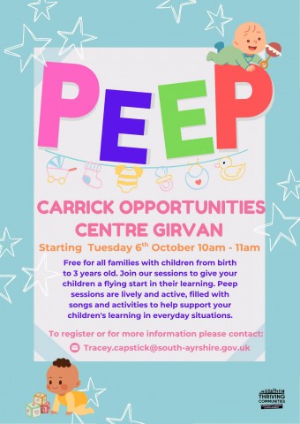 Girvan PEEP Sessions - Carrick Opportunities Centre